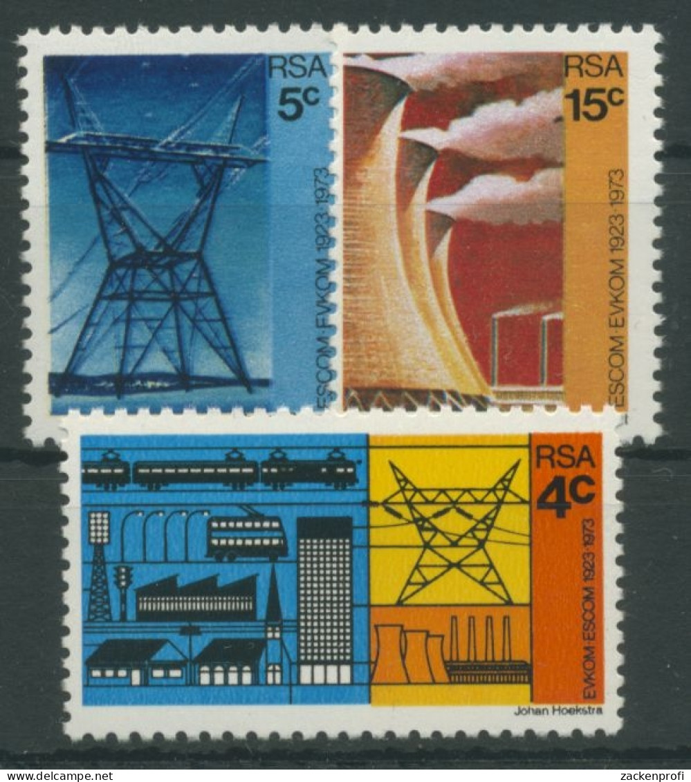 Südafrika 1973 50 Jahre Elektrizitätsversorgung Kraftwerk 415/17 Postfrisch - Neufs