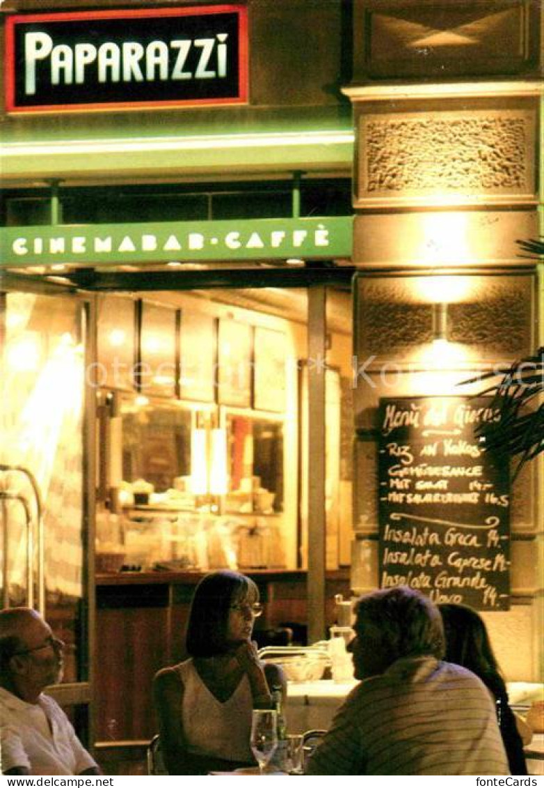 12894721 Zuerich ZH Paparazzi Cinemabar Cafe Zuerich - Autres & Non Classés