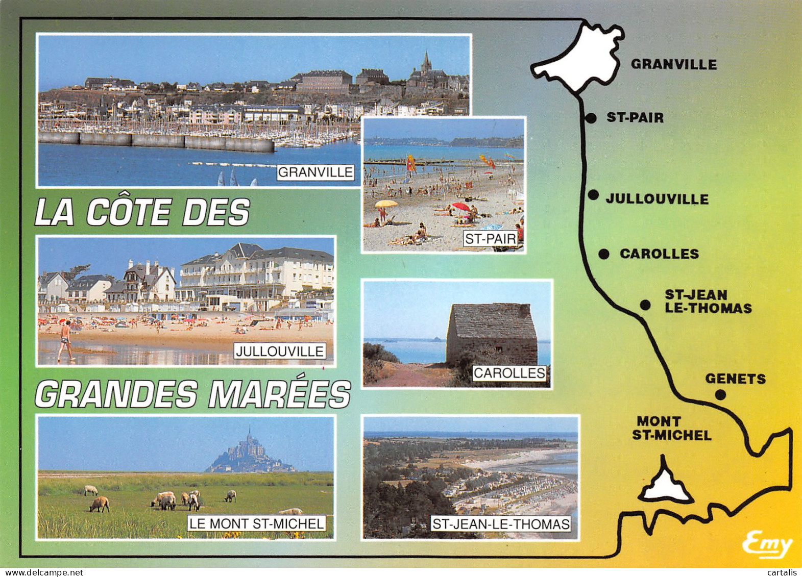 50-LA COTE DES GRANDES MAREES-N°3774-D/0207 - Other & Unclassified