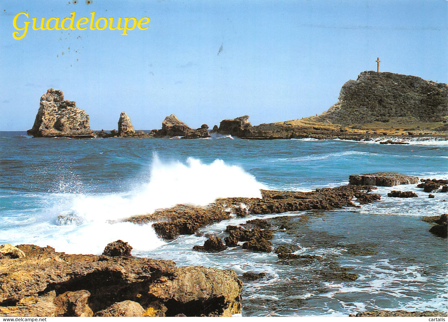 971-GUADELOUPE LA POINTE DES CHATEAUX-N°3774-D/0133 - Other & Unclassified