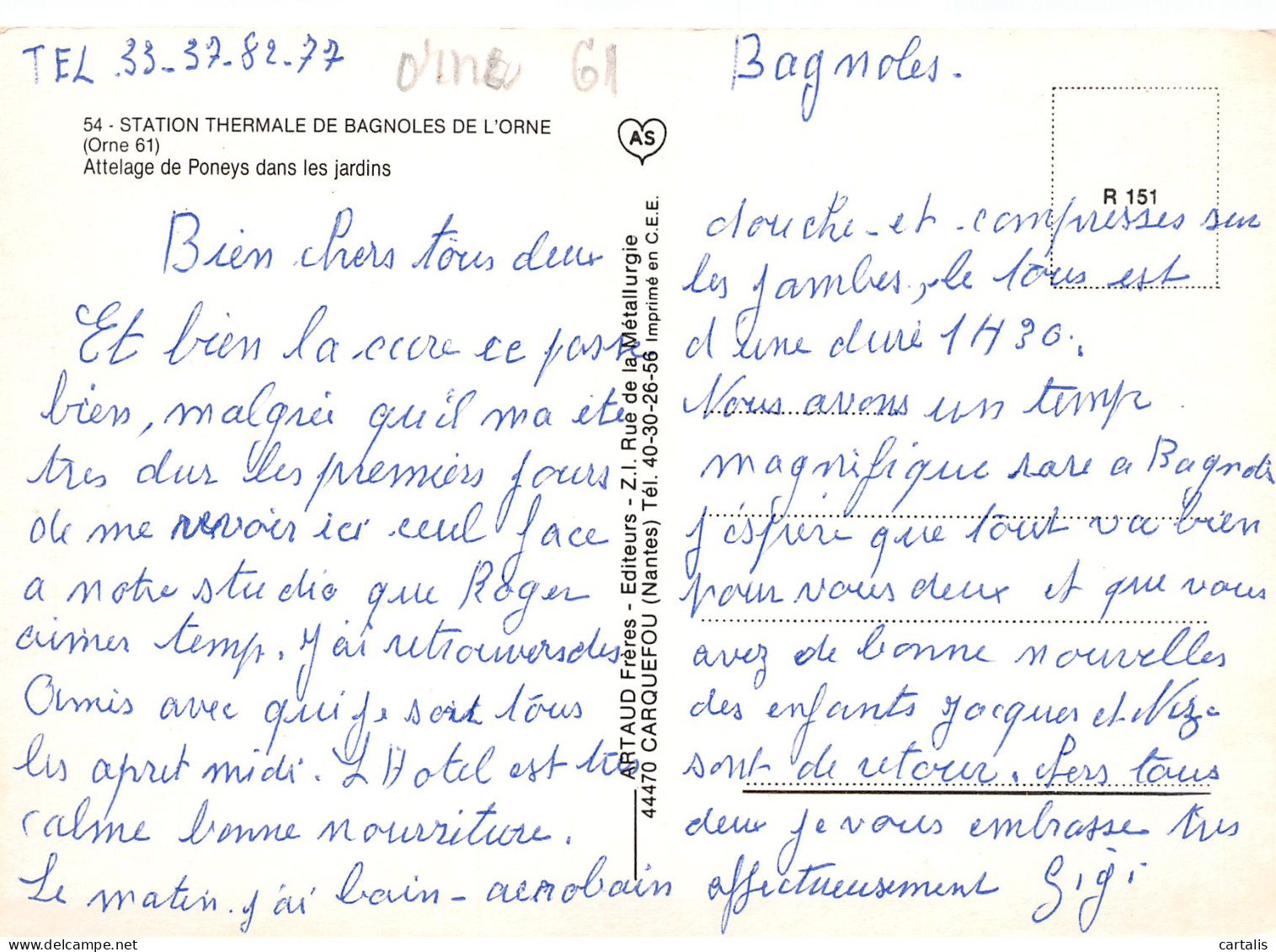 61-BAGNOLES DE L ORNE-N°3774-D/0023 - Bagnoles De L'Orne