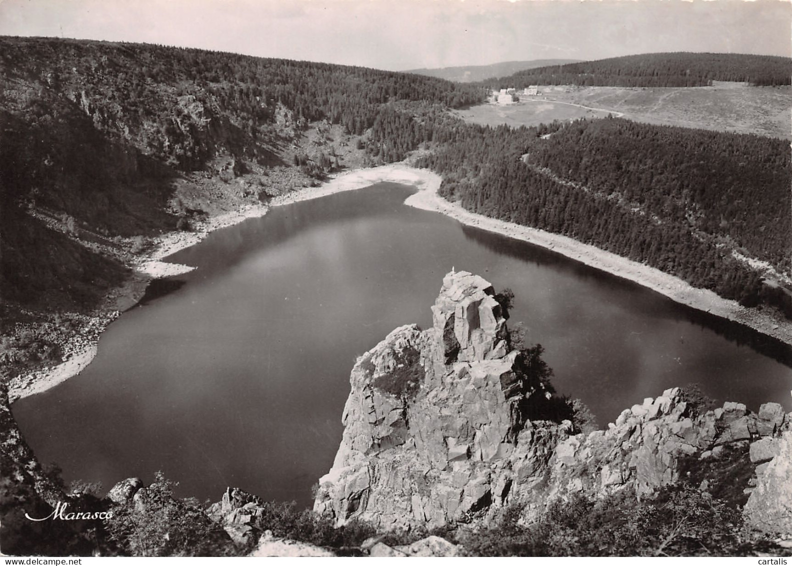 68-LE ROCHER HANS ET LE LAC BLANC-N°3774-C/0395 - Autres & Non Classés