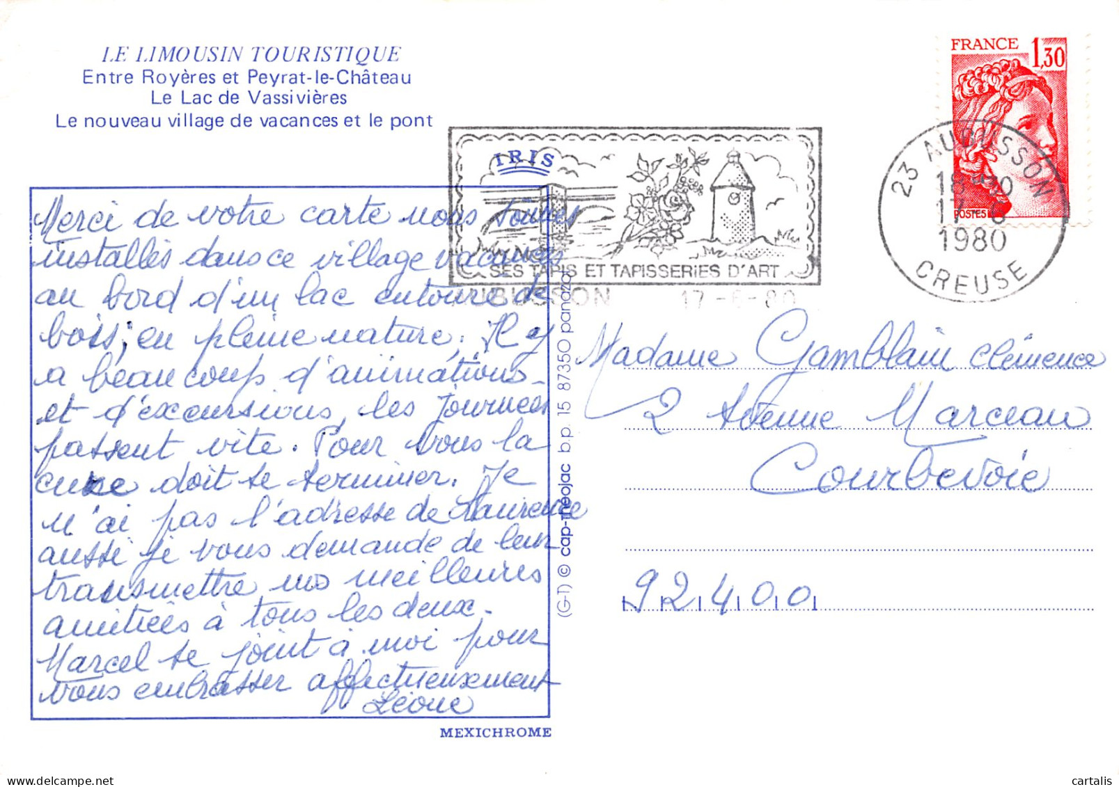 87-LIMOUSIN-N°3775-B/0331 - Other & Unclassified