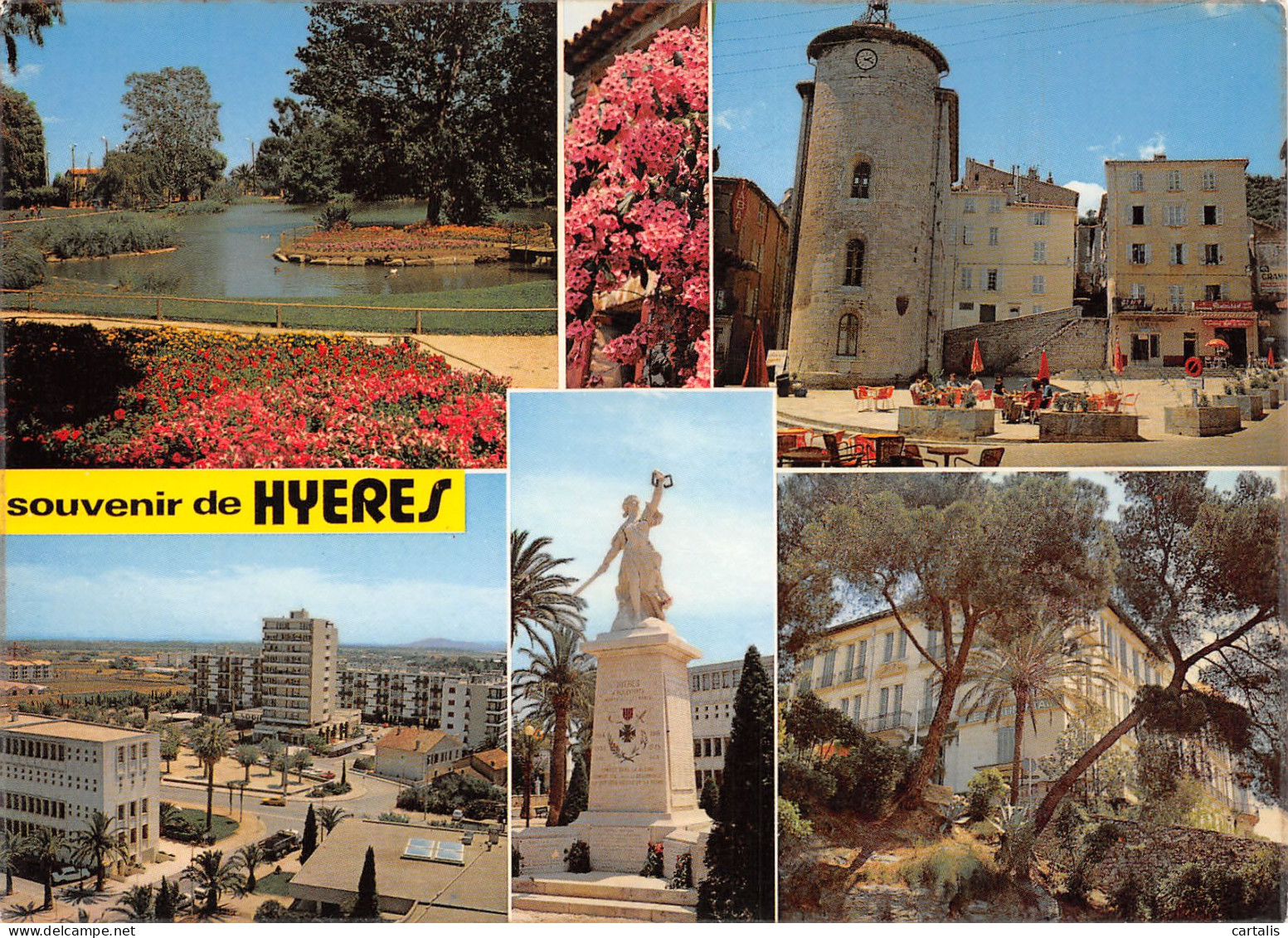 83-HYERES LES PALMIERS-N°3775-B/0279 - Hyeres