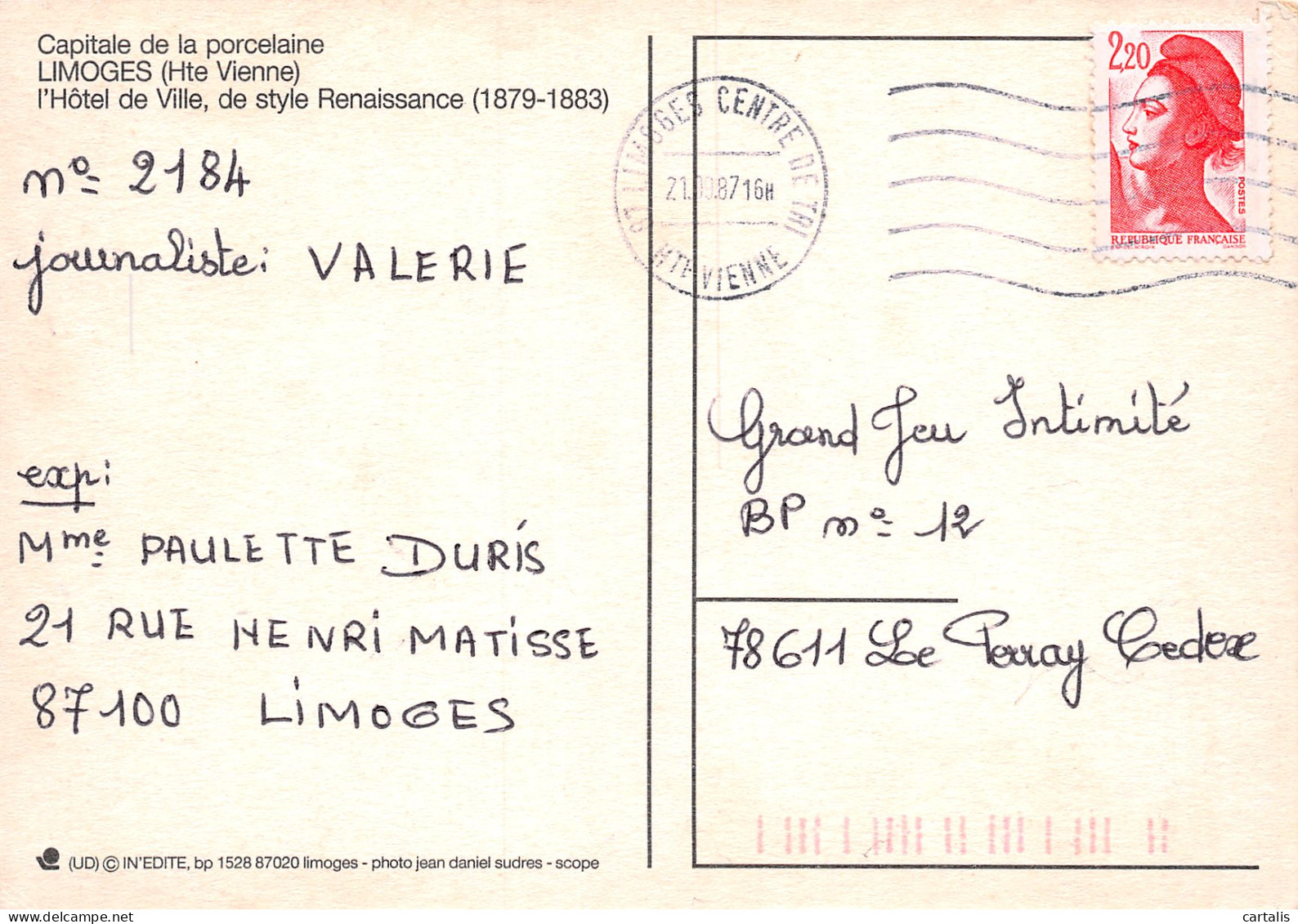 87-LIMOGES-N°3775-B/0263 - Limoges