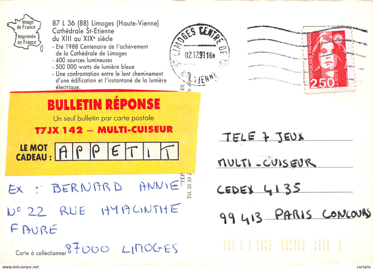 87-LIMOGES-N°3775-B/0249 - Limoges