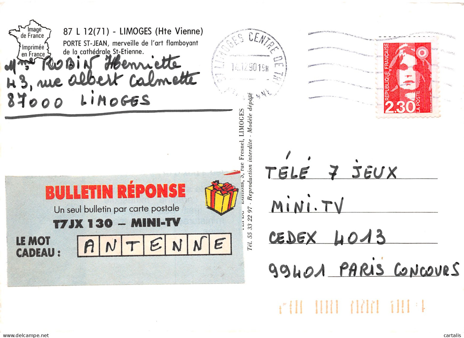 87-LIMOGES-N°3775-B/0245 - Limoges