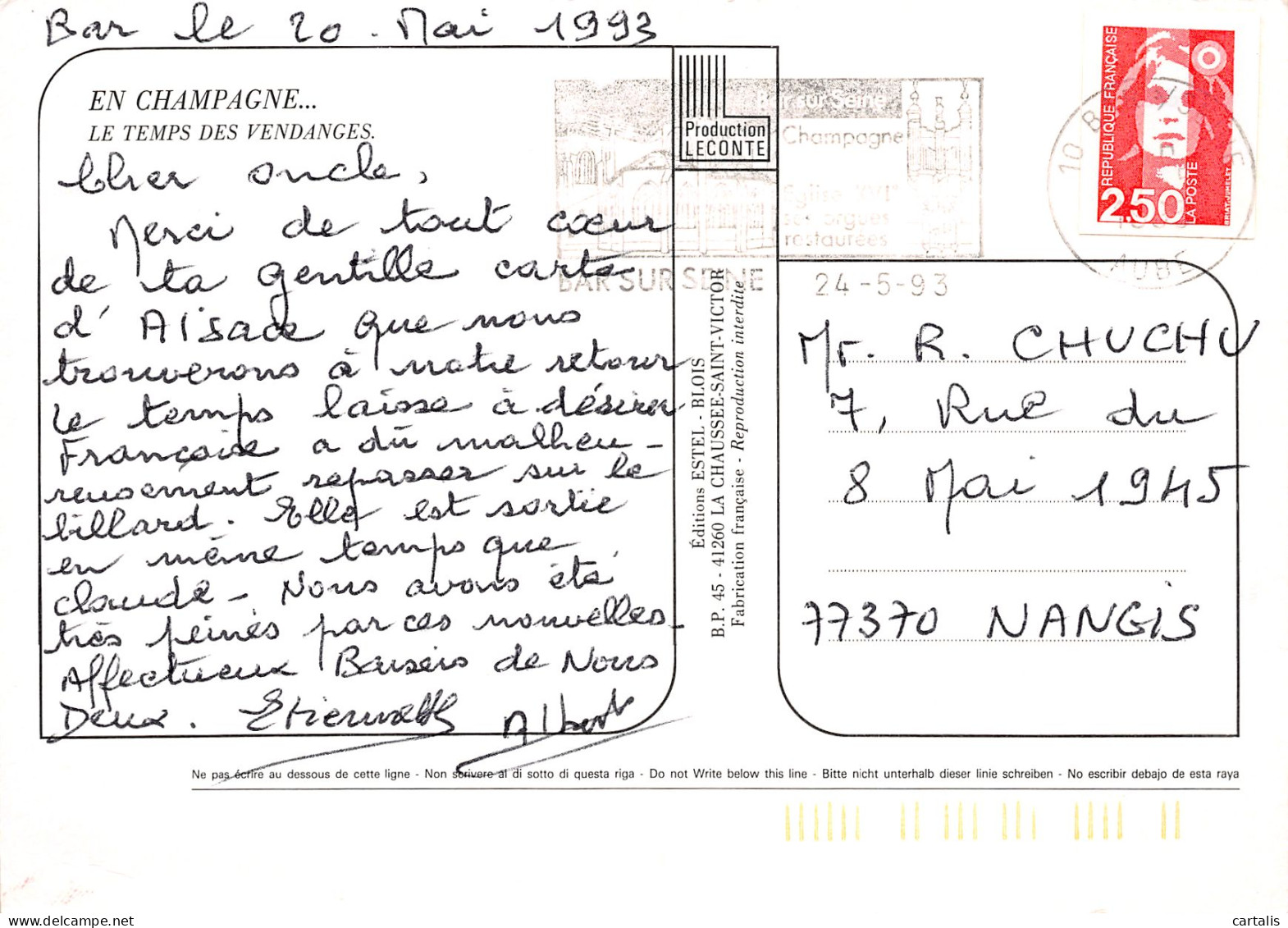 51-EN CHAMPAGNE-N°3775-A/0355 - Other & Unclassified