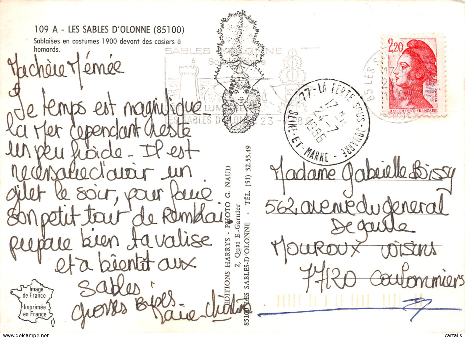 85-LES SABLES D OLONNE-N°3775-A/0335 - Sables D'Olonne