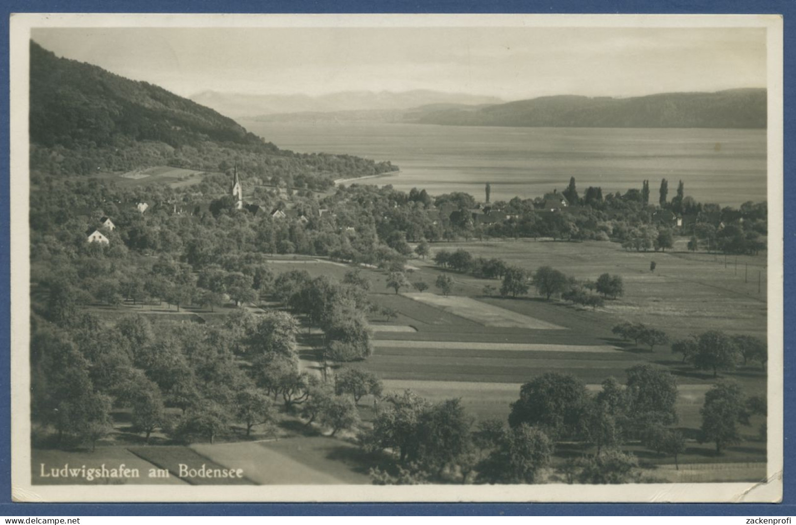 Ludwigshafen Am Bodensee Gesamtansicht Foto, Gelaufen 1929 (AK1910) - Radolfzell