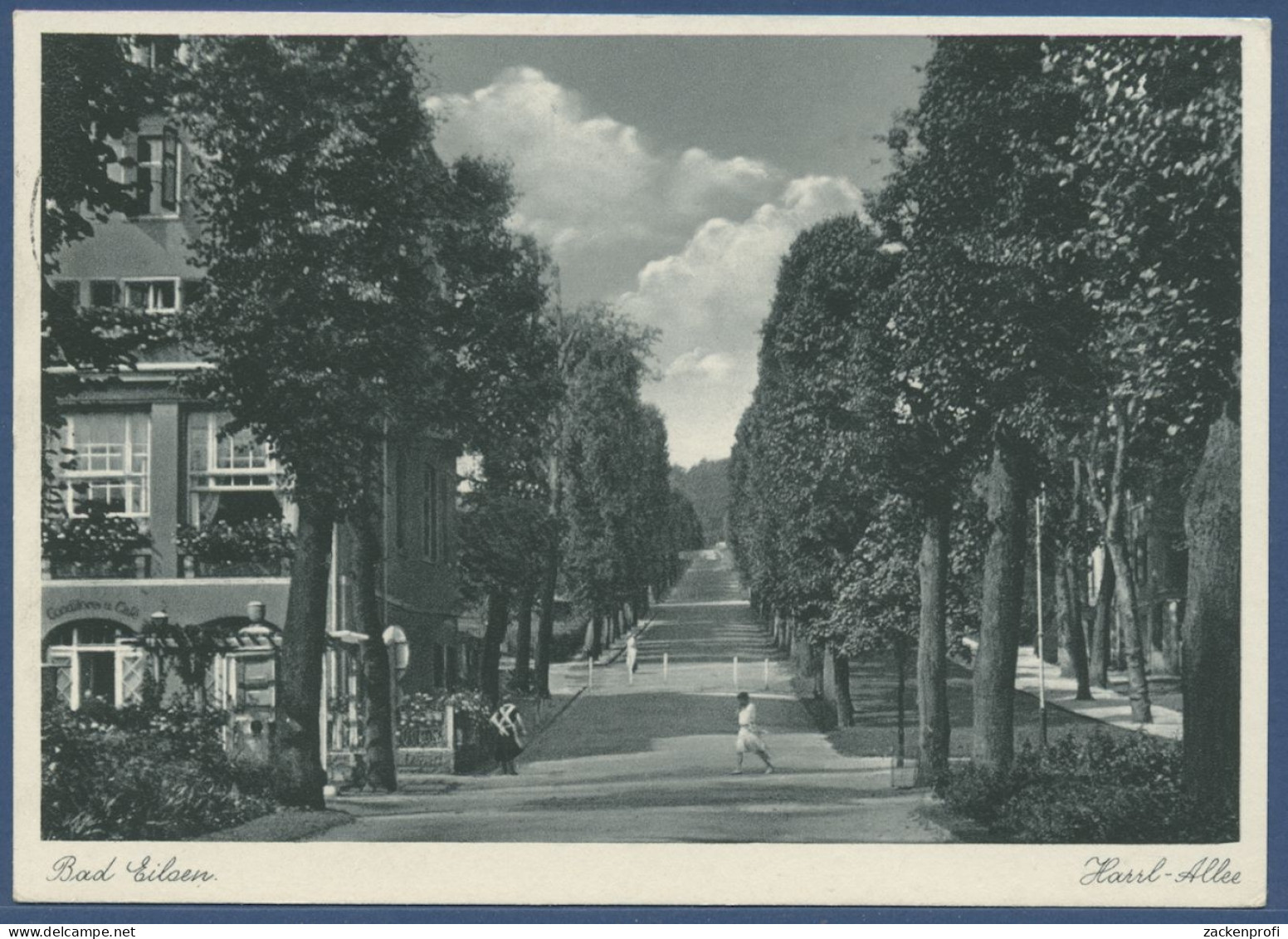 Bad Eilsen Harrl-Allee, Gelaufen 1939 (AK2278) - Bueckeburg