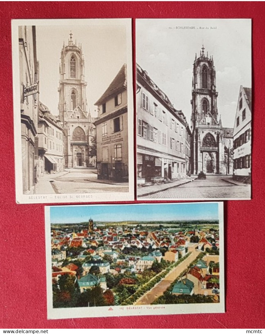 19 Cartes  - Selestat  -( 67 - Bas Rhin  ) - Selestat