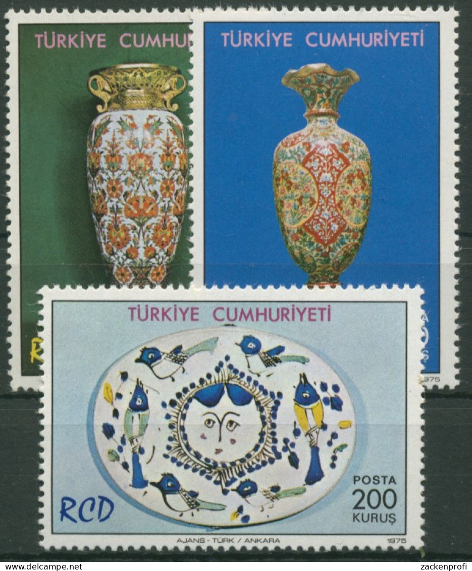 Türkei 1975 Regionale Zusammenarbeit Für Enteicklung (RCD) 2357/59 Postfrisch - Ungebraucht