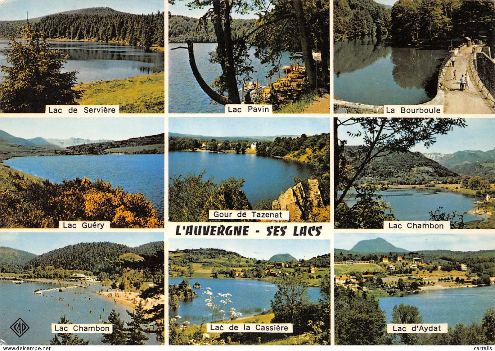 63-LAC DE SERVIERE-N°3776-A/0127 - Andere & Zonder Classificatie