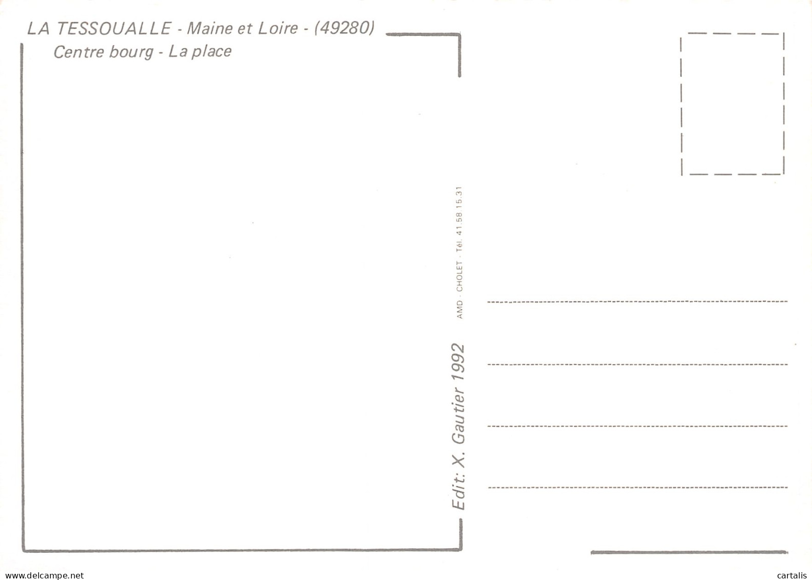 49-LA TESSOUALLE-N°3776-A/0069 - Sonstige & Ohne Zuordnung