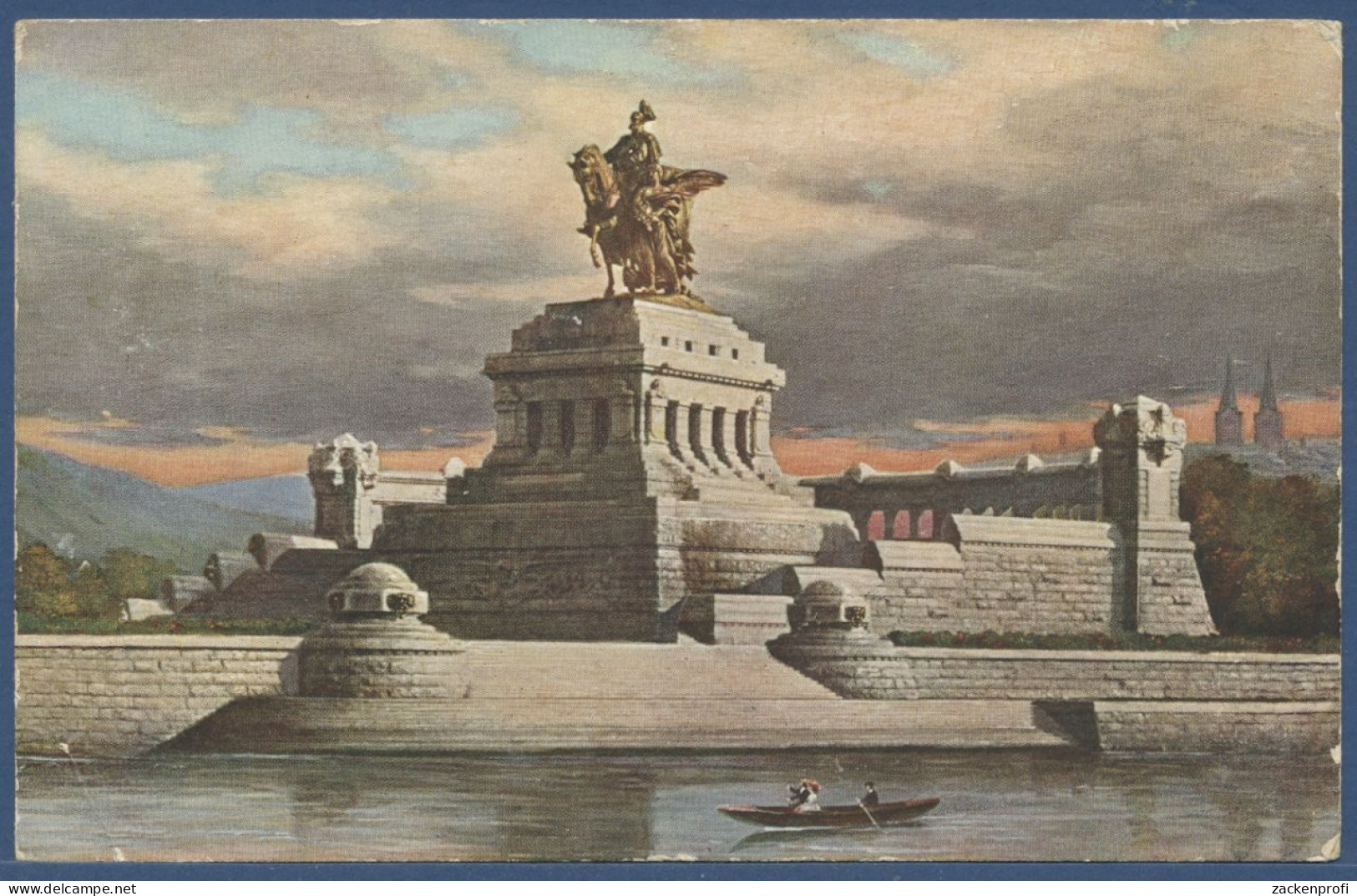 Koblenz Kaiser-Wilhelm-Denkmal Am Deutschen Eck, Ungebraucht (AK2407) - Koblenz