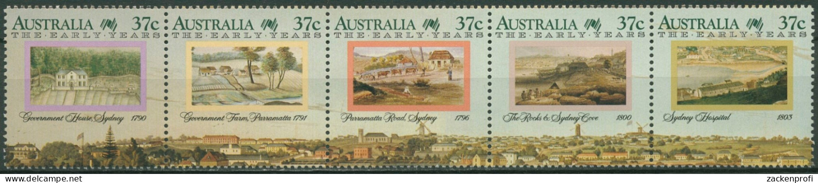 Australien 1988 200 J. Kolonisation Besiedelung 1106/10 ZD Postfrisch (C29219) - Nuevos