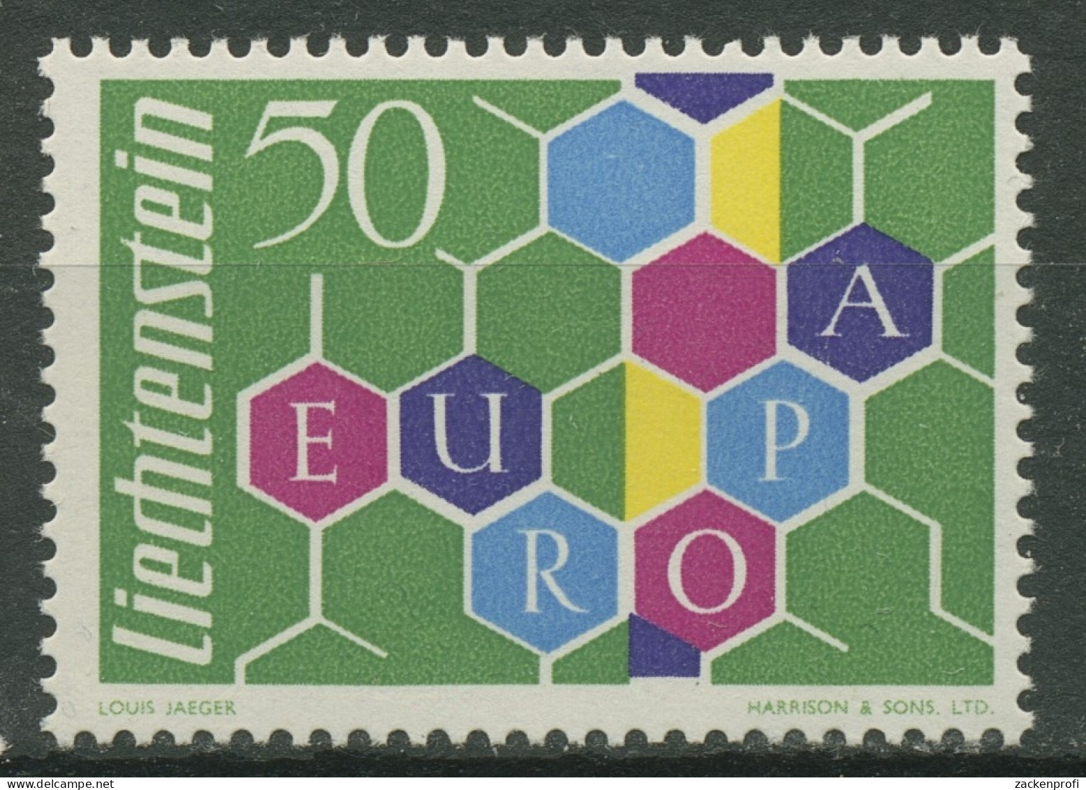 Liechtenstein 1960 Europa CEPT 398 Postfrisch - Nuovi