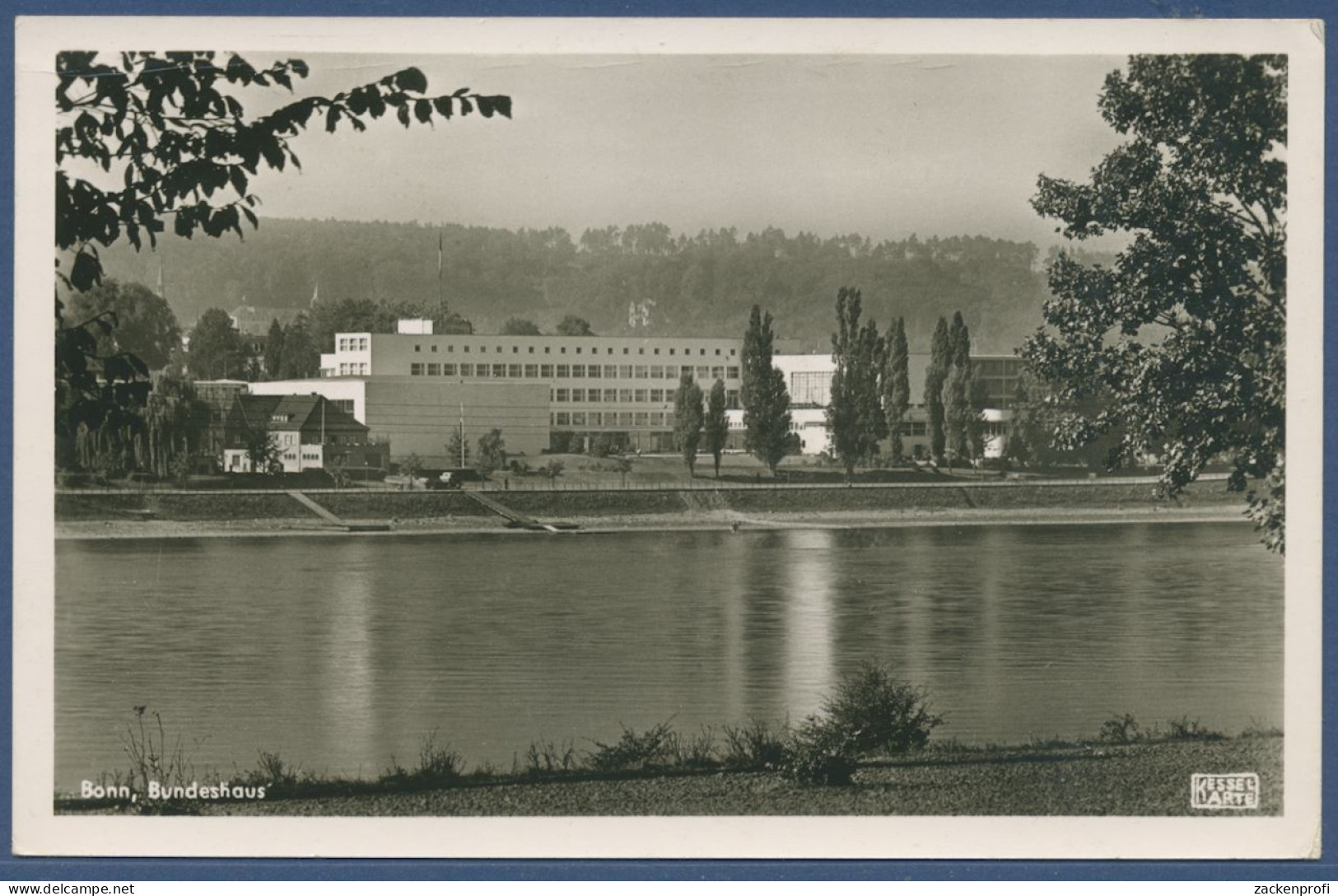 Bonn Bundeshaus, Gelaufen 1952 (AK2291) - Bonn