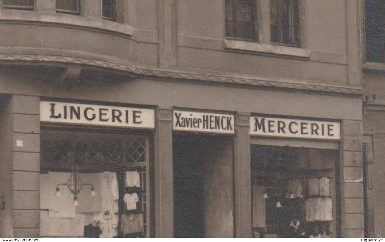 7754 Hagondange 24 Rue De La Gare Lingerie Mercerie XAVIER HENCK Hagendingen - Hagondange