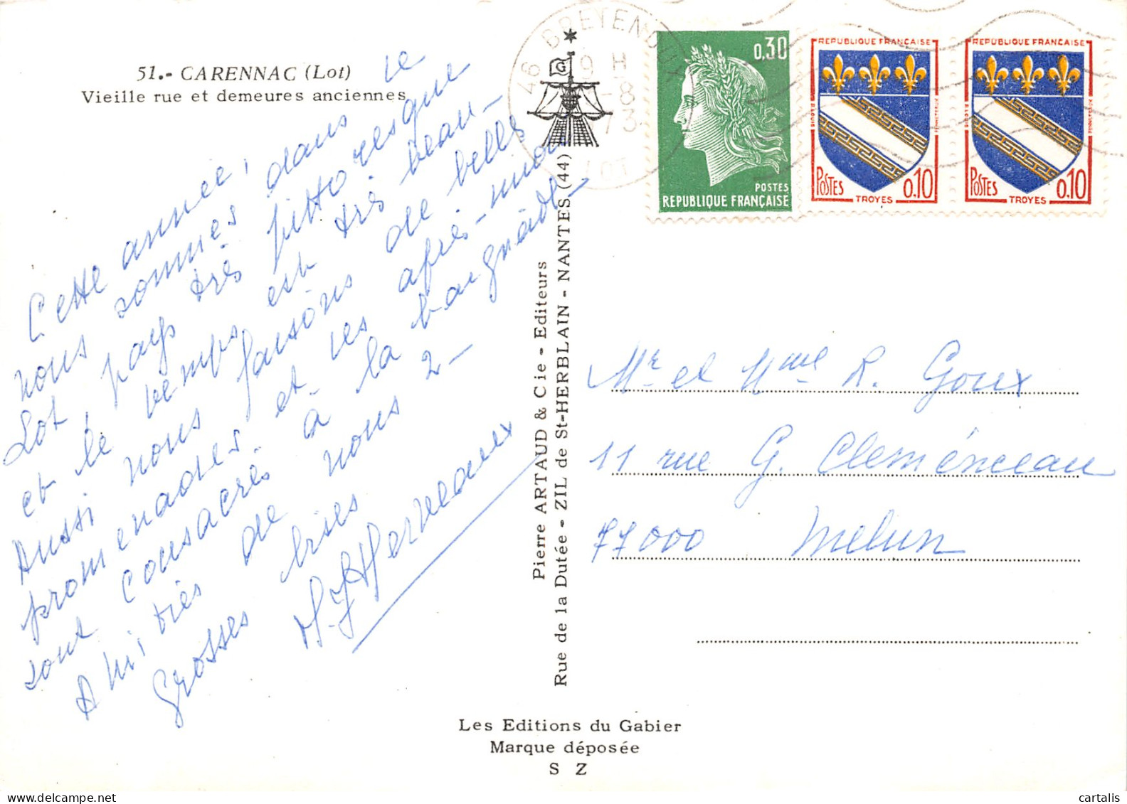 46-CARENNAC-N°3775-D/0329 - Andere & Zonder Classificatie