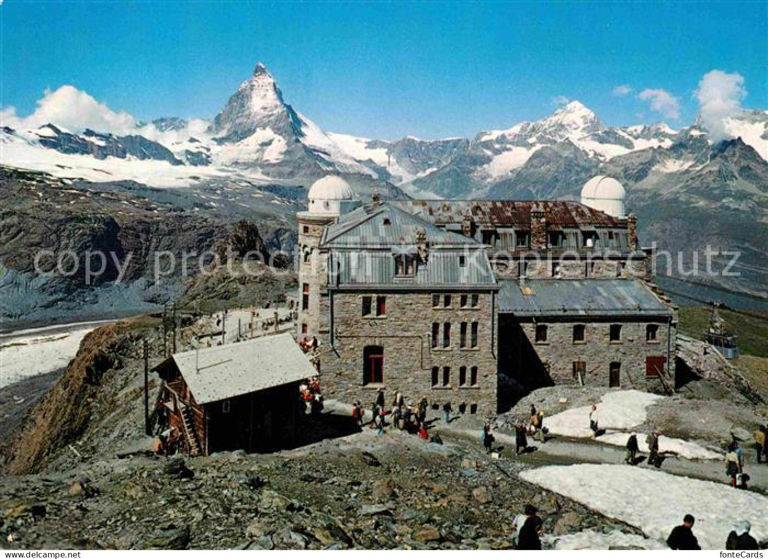 12893761 Zermatt VS Gornergrat Matterhorn Dent Blanche Zermatt - Other & Unclassified