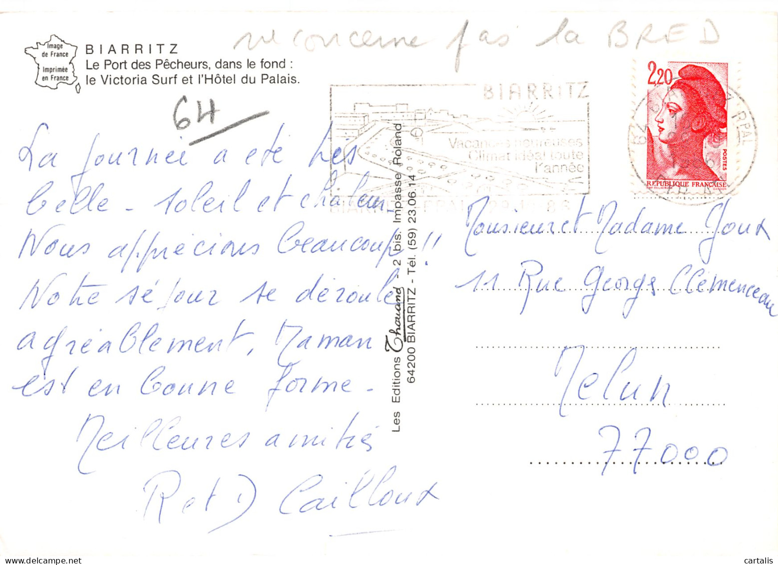 64-BIARRITZ-N°3775-D/0193 - Biarritz