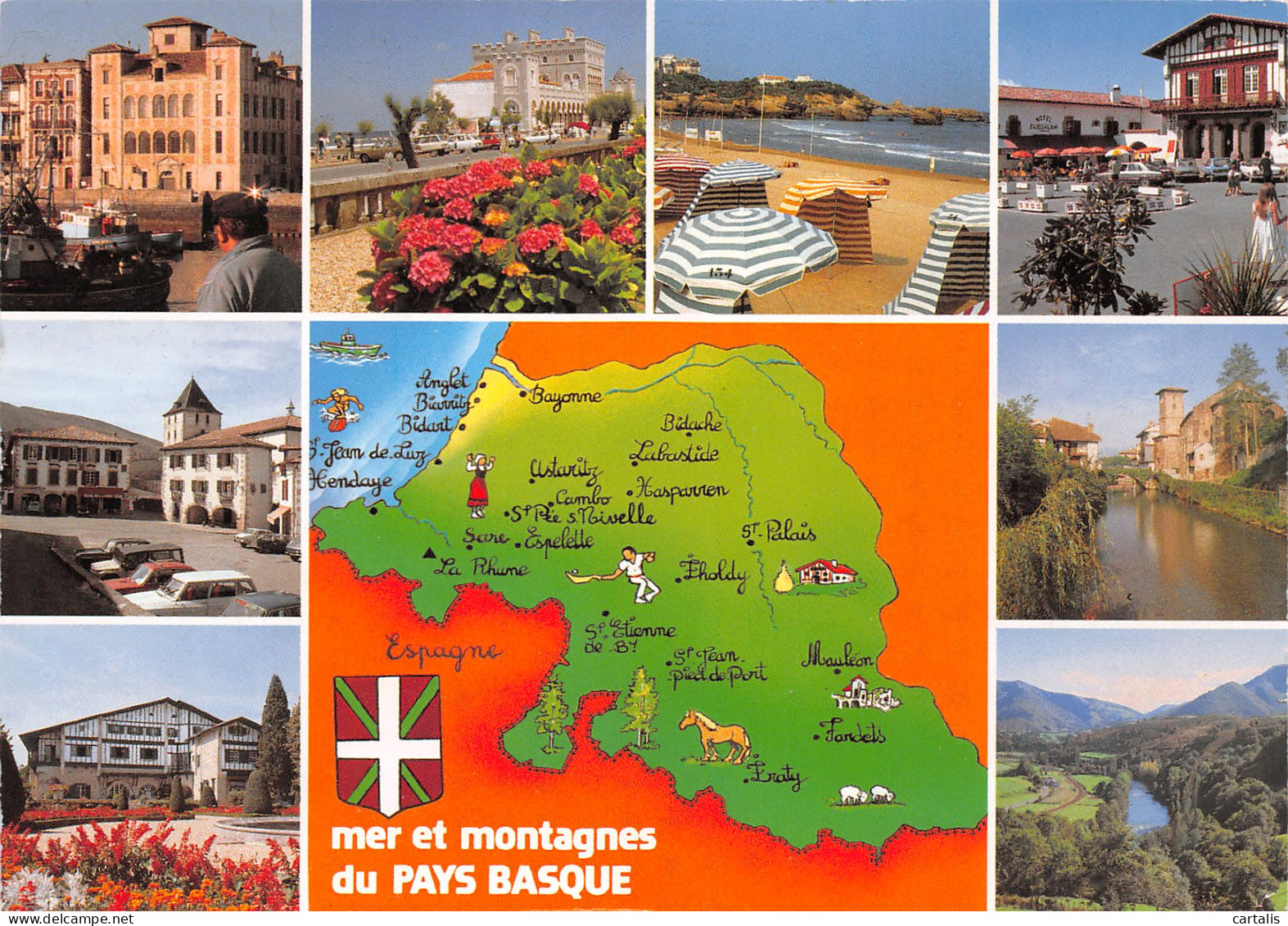 64-PAYS BASQUE MERS ET MONTAGNES-N°3775-D/0167 - Sonstige & Ohne Zuordnung