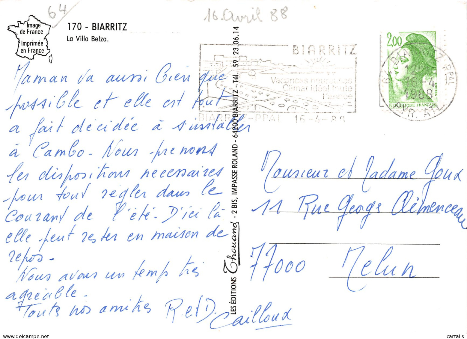 64-BIARRITZ-N°3775-D/0169 - Biarritz