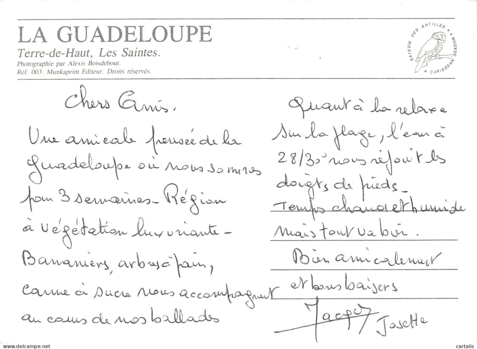 971-GUADELOUPE ARCHIPEL DES SAINTES-N°3775-D/0029 - Andere & Zonder Classificatie