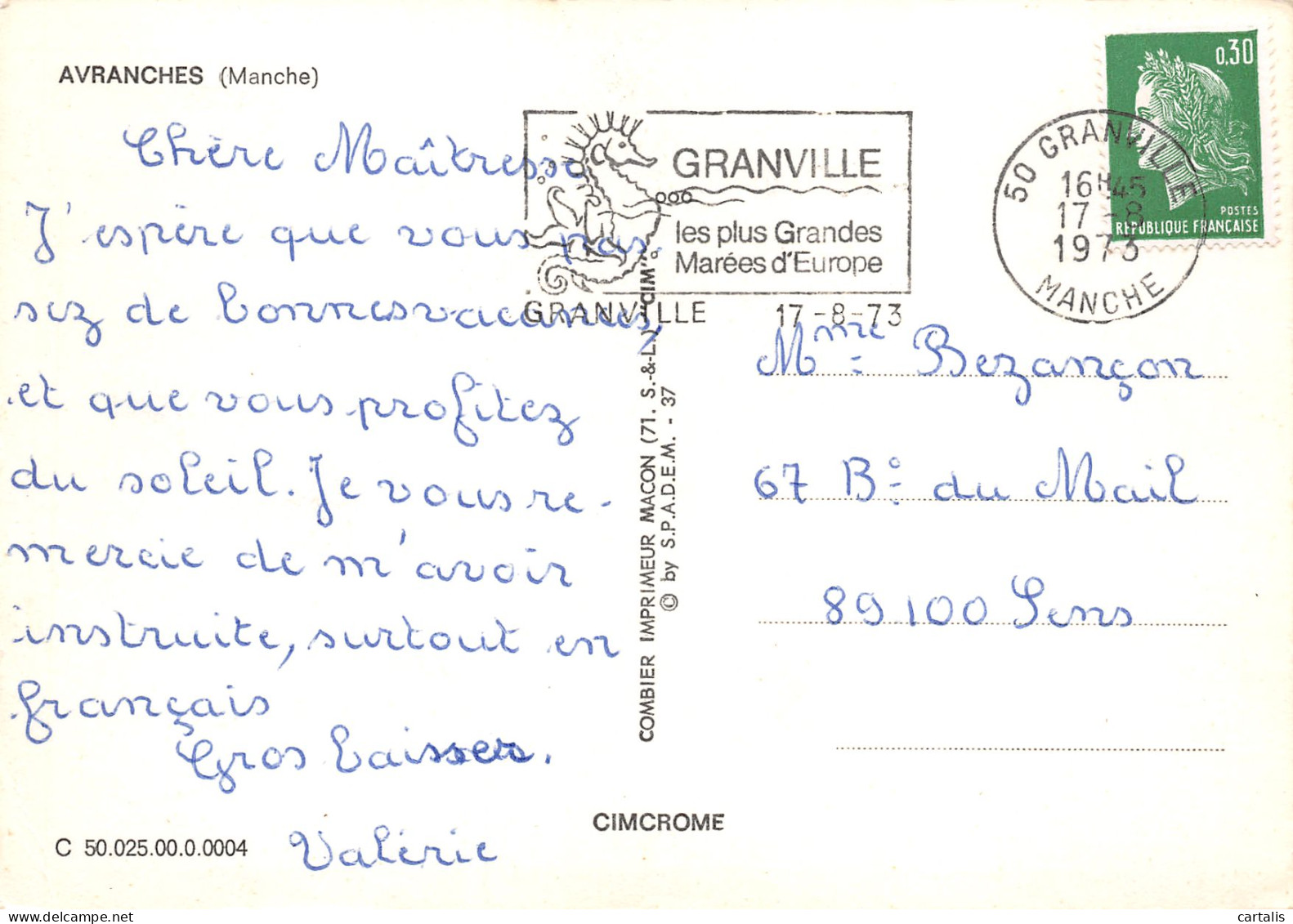 50-AVRANCHES-N°3776-D/0053 - Avranches