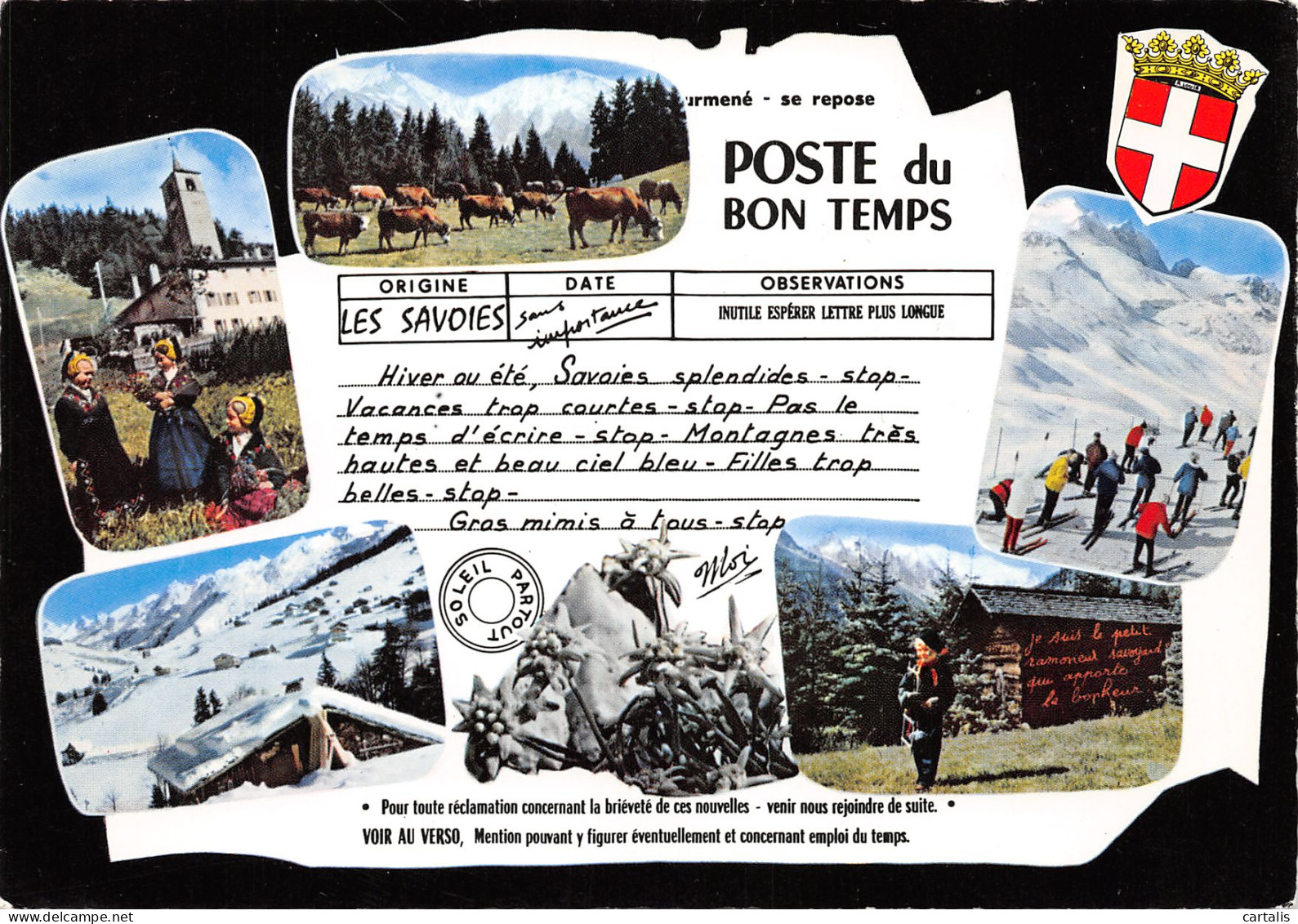 73-LES SAVOIE MULTI VUES-N°3776-D/0021 - Altri & Non Classificati