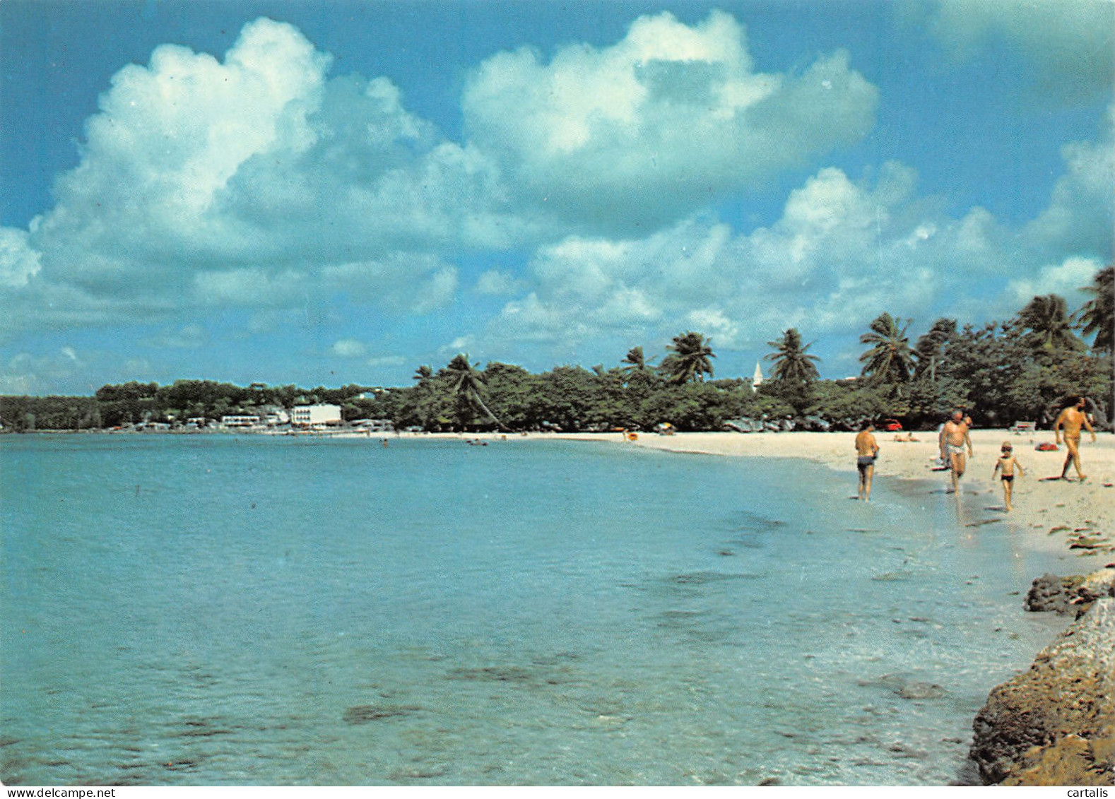 971-GUADELOUPE PLAGE SAINTE ANNE-N°3776-D/0015 - Sonstige & Ohne Zuordnung