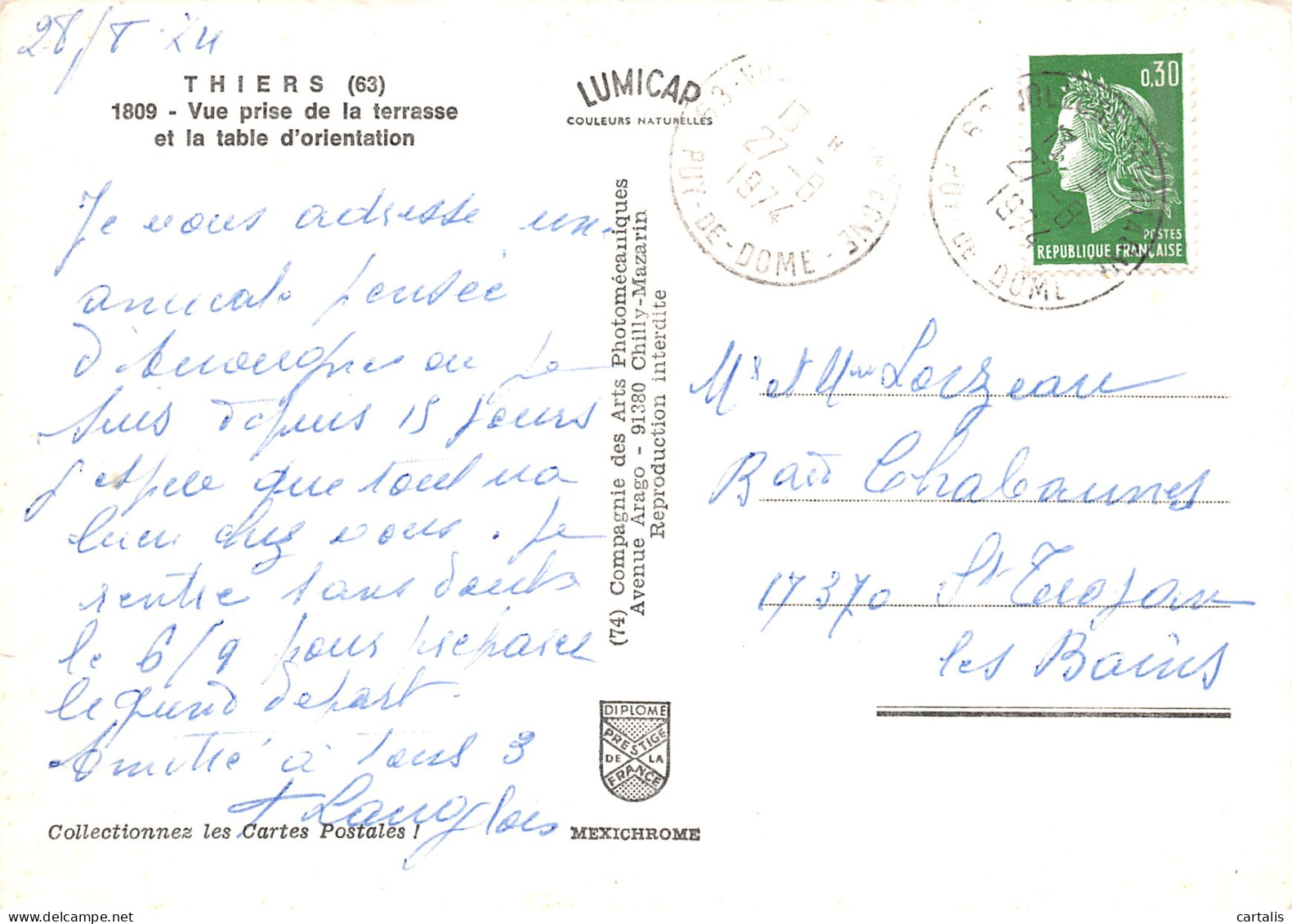 63-THIERS-N°3776-D/0005 - Thiers