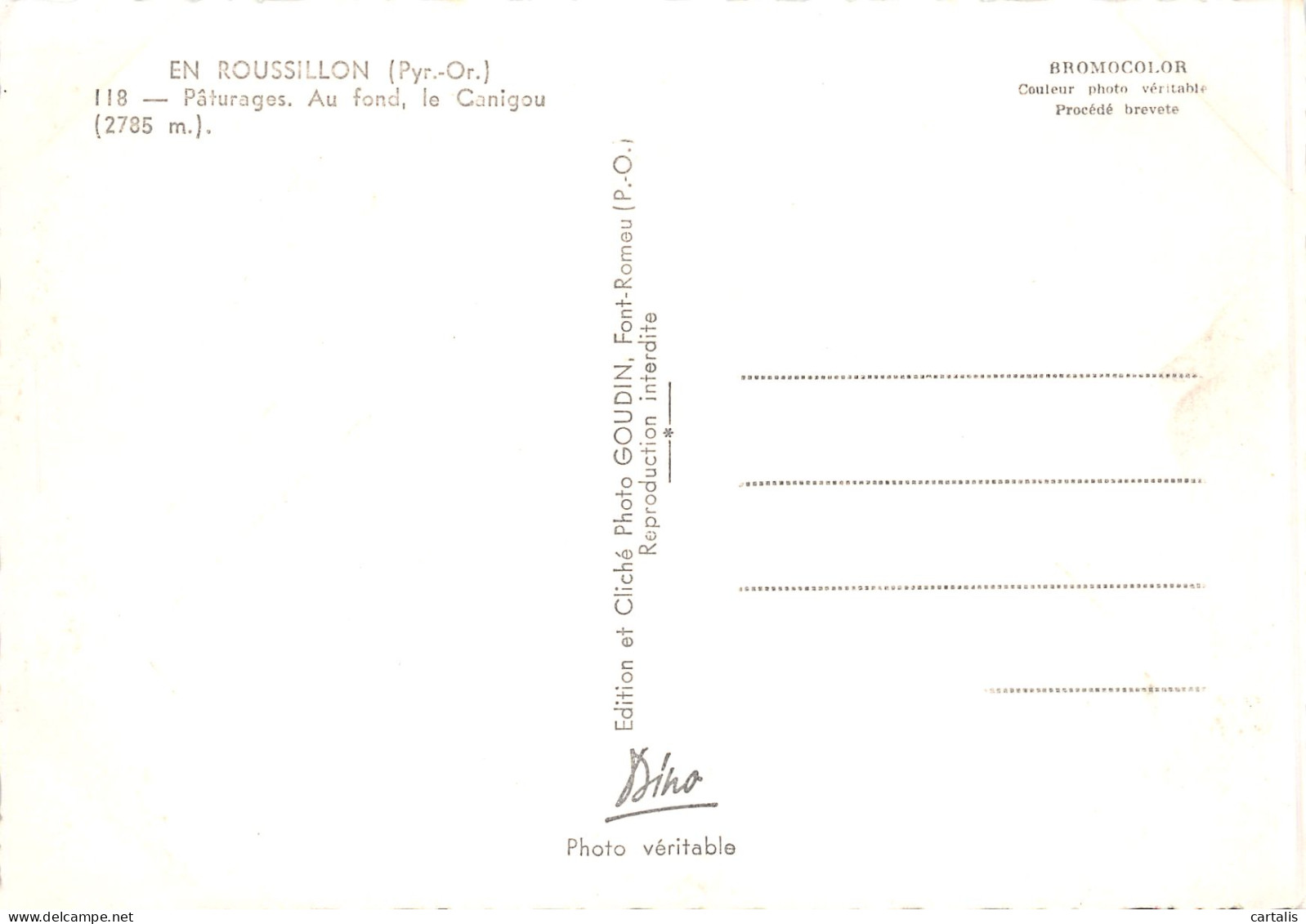 66-CANIGOU-N°3776-C/0263 - Other & Unclassified