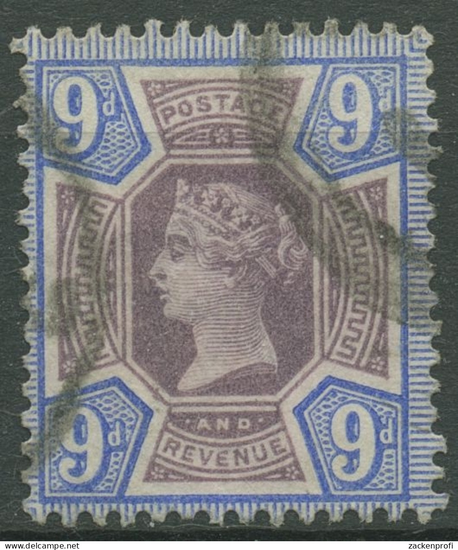 Großbritannien 1887 Königin Victoria 9 Pence, 95 Gestempelt - Gebruikt