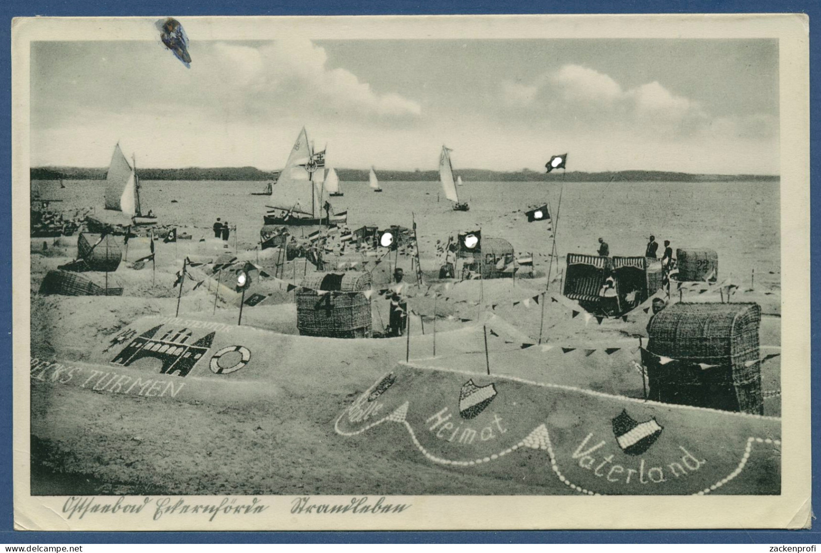 Ostseebad Eckernförde Strandleben, Ungebraucht (AK3303) - Eckernfoerde