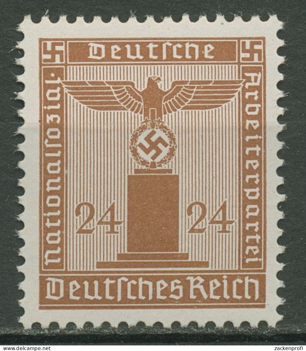 Deutsches Reich Dienstmarke 1942 Mit Waag. Gummiriffelung D 163 Y Postfrisch - Officials