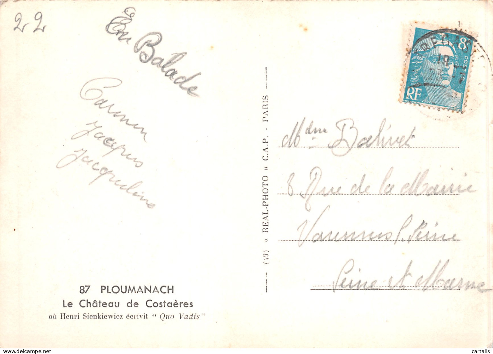 22-PLOUMANACH-N°3776-B/0321 - Ploumanac'h