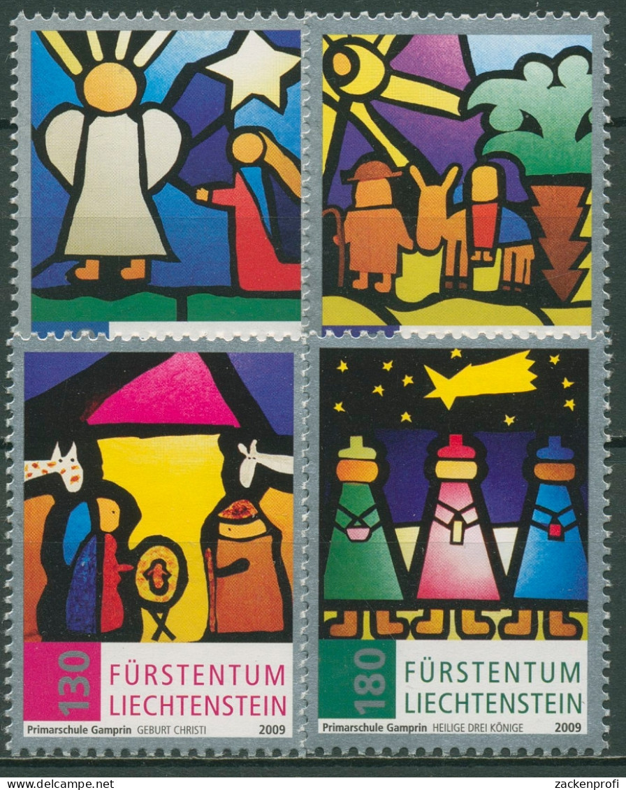 Liechtenstein 2009 Weihnachten Weihnachtsgeschichte 1539/42 Postfrisch - Neufs