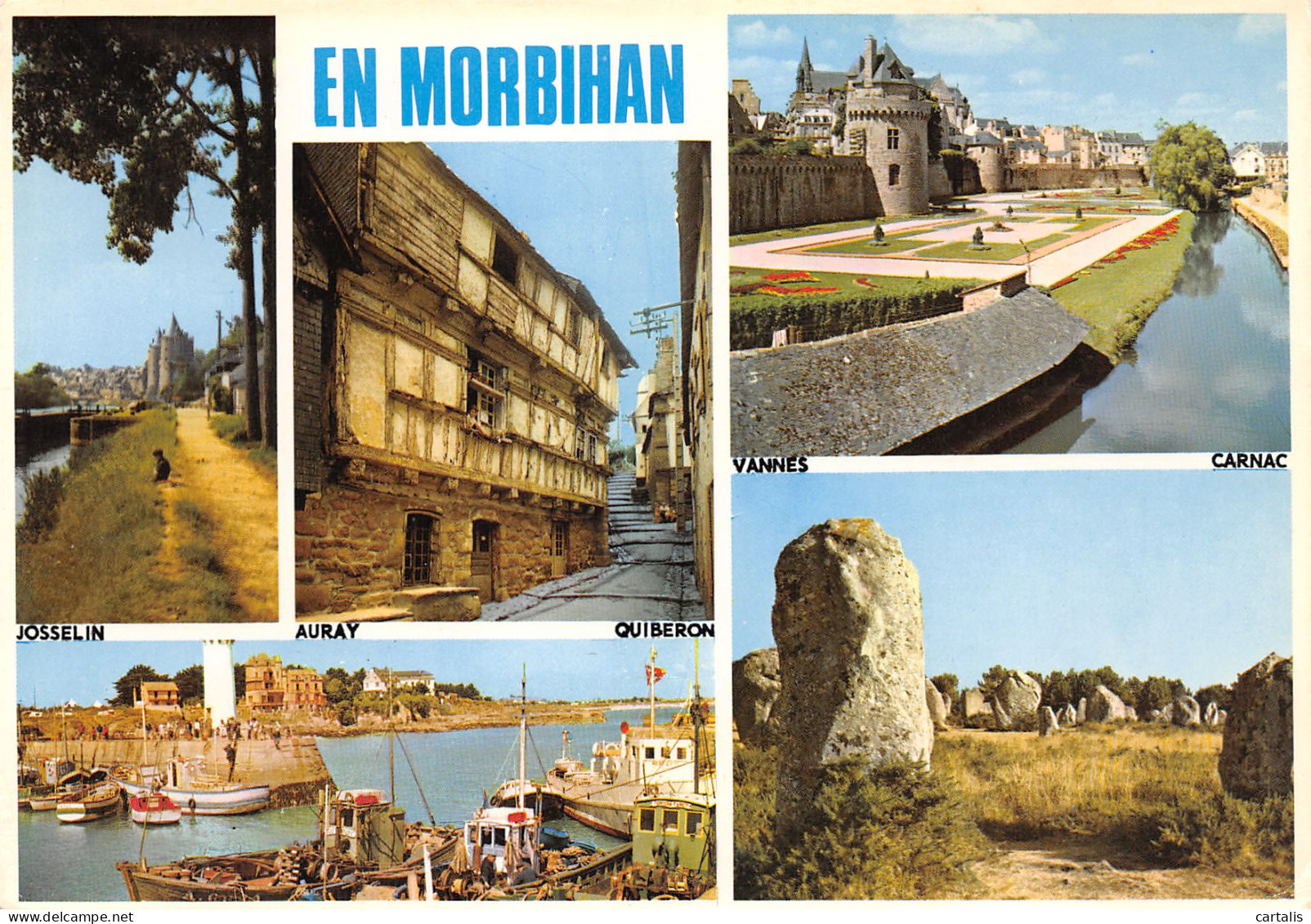 56-MORBIHAN MULTI VUES-N°3776-B/0149 - Sonstige & Ohne Zuordnung