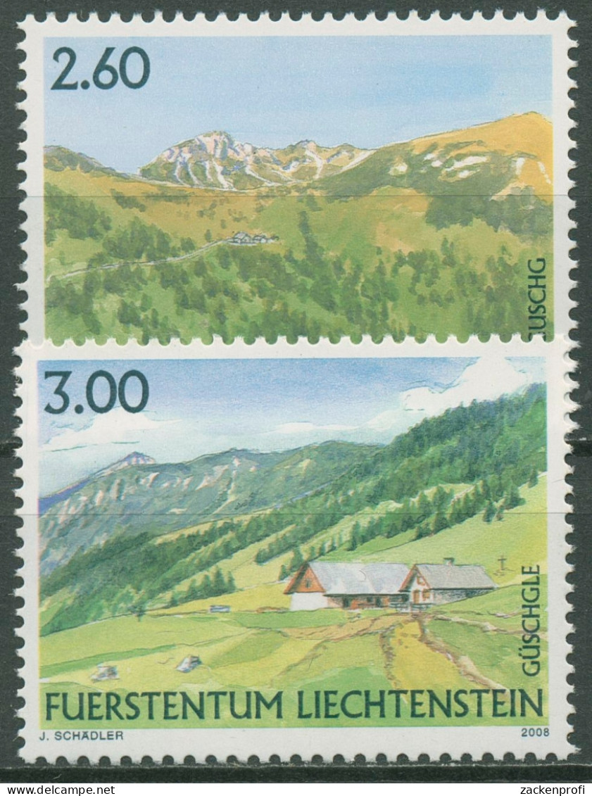 Liechtenstein 2008 Natur Weidealpen 1473/74 Postfrisch - Nuevos