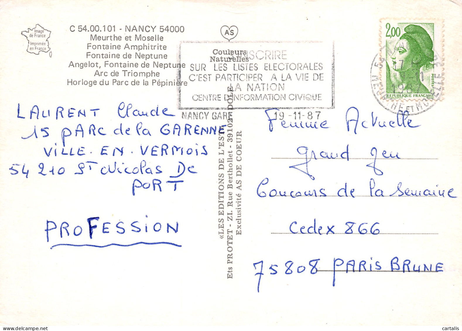 54-NANCY-N°3776-B/0017 - Nancy