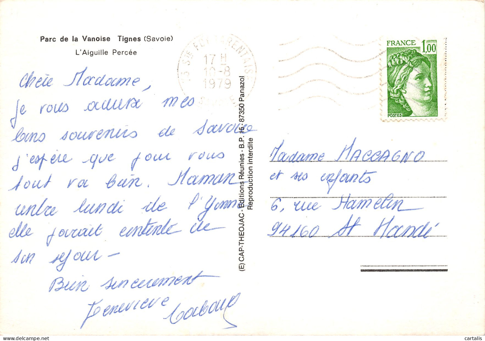 73-TIGNES-N°3776-B/0013 - Altri & Non Classificati