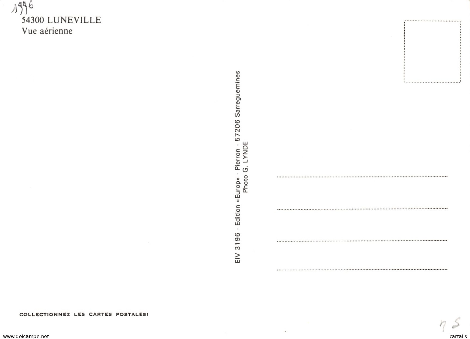 54-LUNEVILLE-N°3776-A/0359 - Luneville