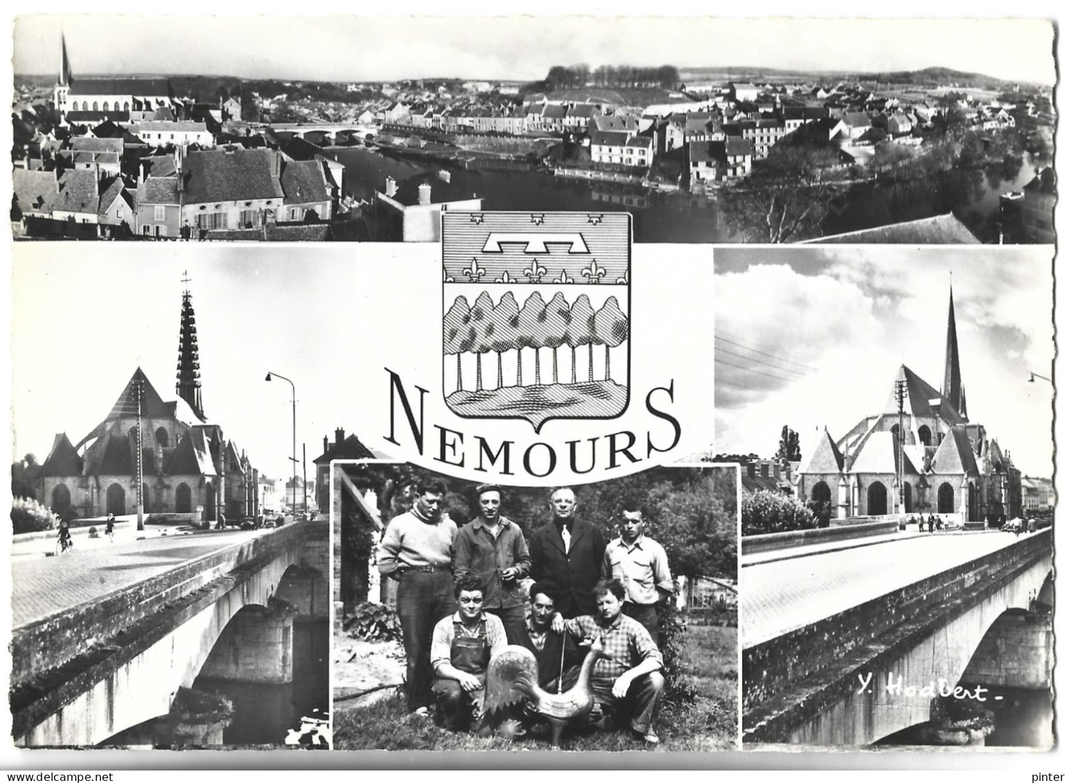 NEMOURS - Restauration Des Cloches De L'Eglise Saint Jean Baptiste De Nemours Le 27 Juin 1959 - Nemours