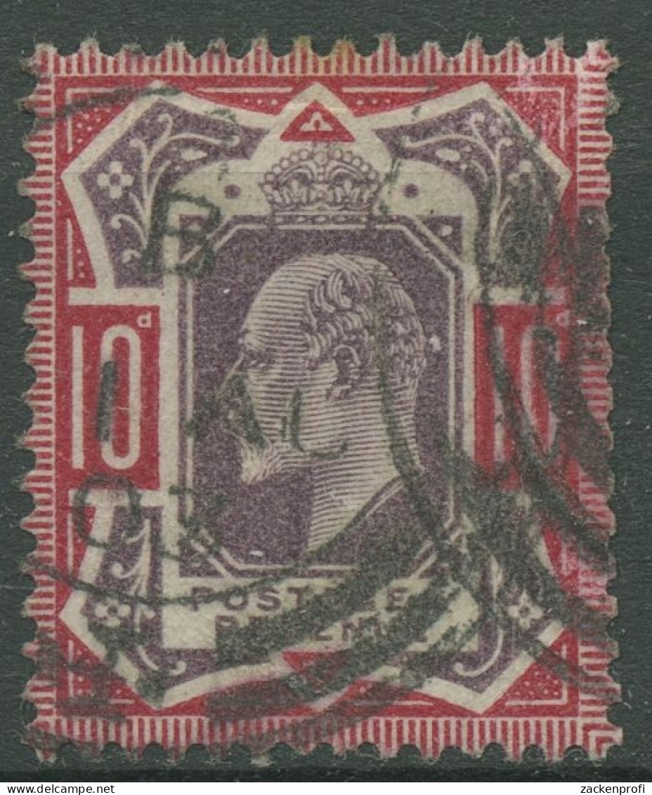 Großbritannien 1902 Köng Edward VII. 10 Pence, 113 Gestempelt - Usados