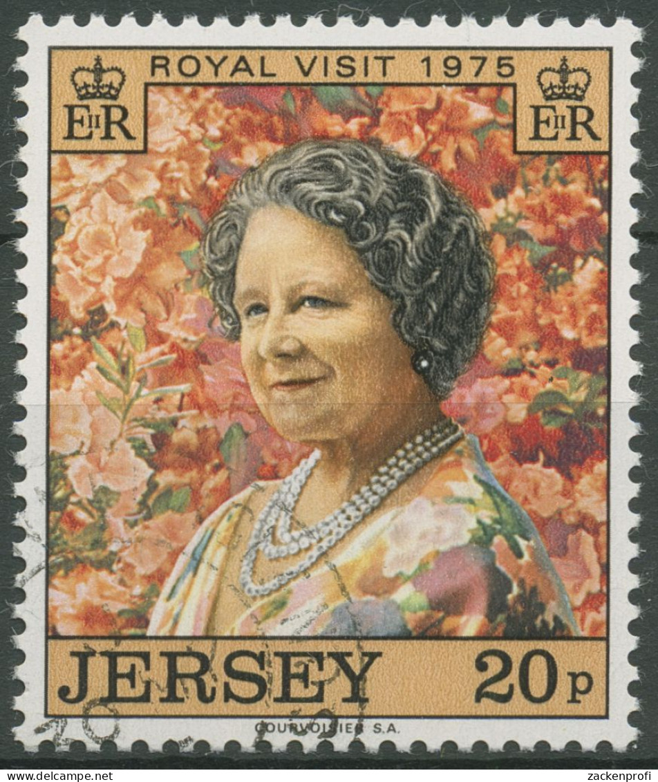 Jersey 1975 Königinmutter Elisabeth 118 Gestempelt - Jersey