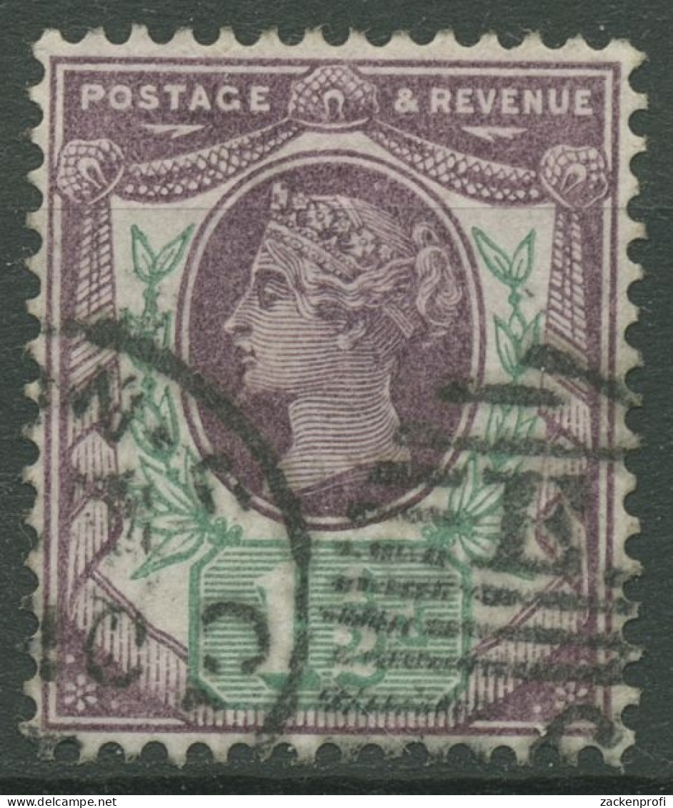 Großbritannien 1887 Königin Victoria 1 1/2 Pence, 87 Gestempelt - Gebraucht