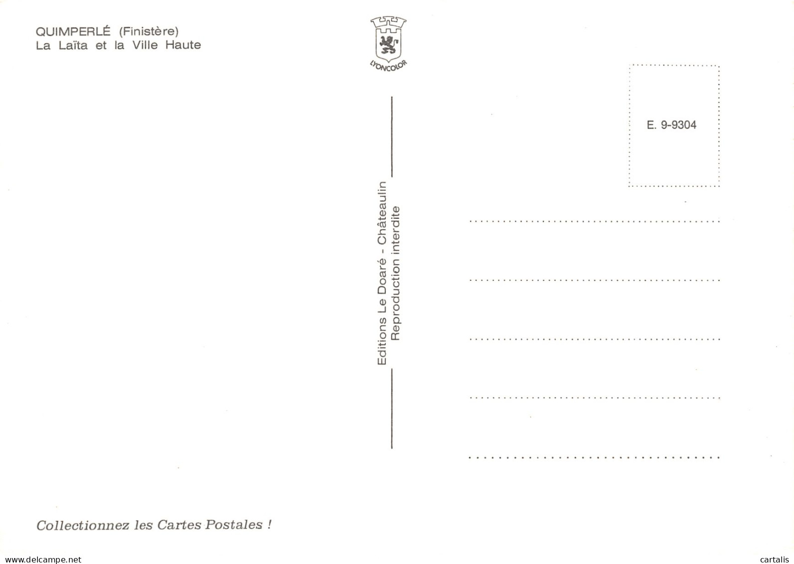 29-QUIMPERLE-N°3777-A/0077 - Quimperlé